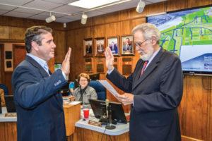 Swearing in of Shane Walet as a Port of Iberia Board Member